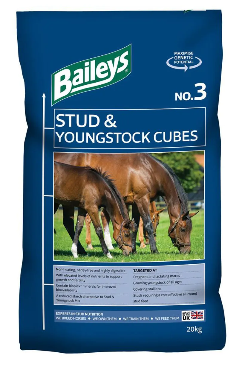 Baileys No 3 Stud And Youngstock Cubes